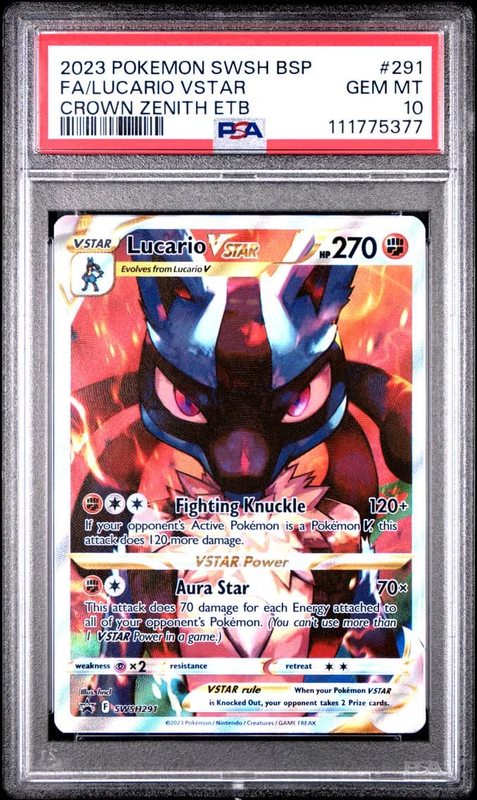 Lucario VSTAR slab