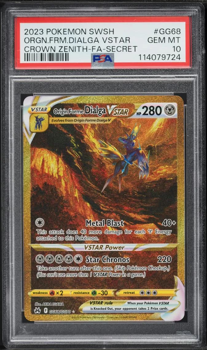 Origin Forme Dialga VSTAR slab