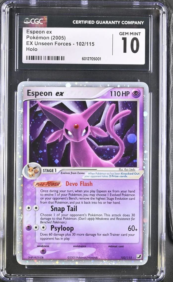 Espeon ex slab