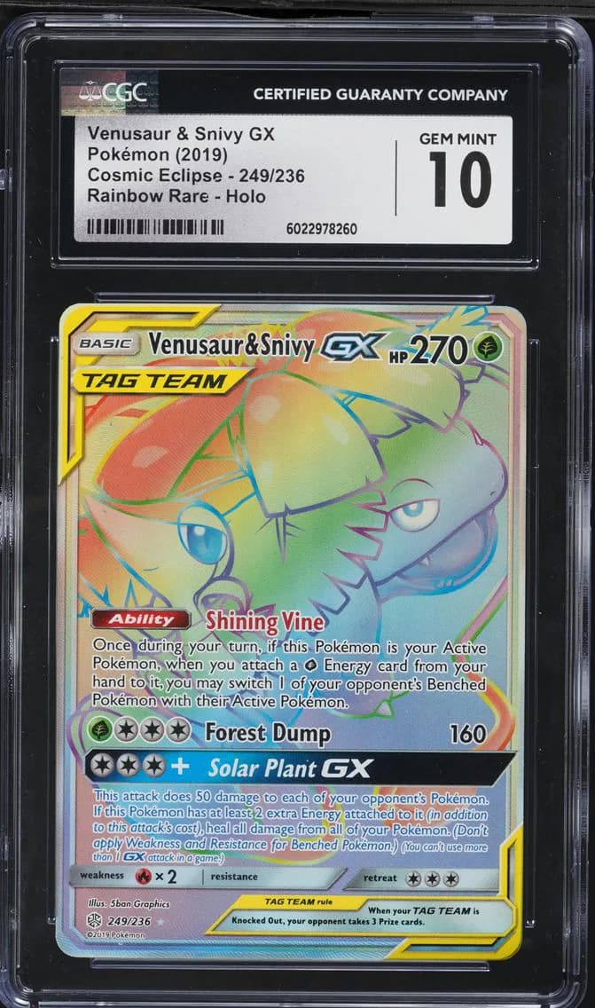Venusaur & Snivy-GX slab