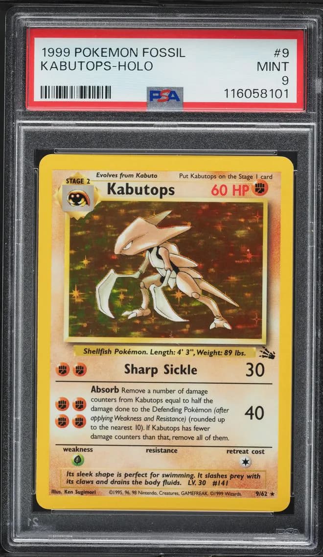 Kabutops slab
