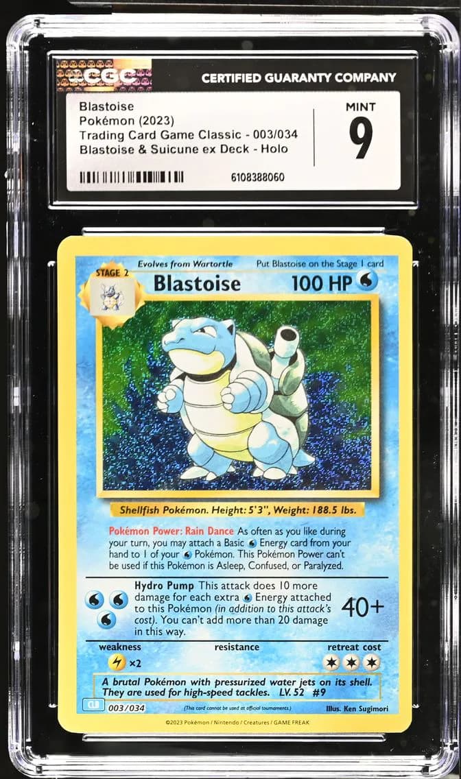 Blastoise slab