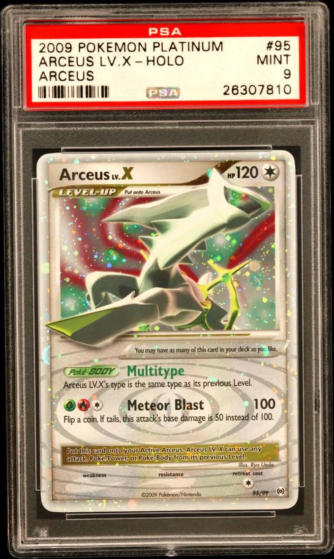 Arceus LV.X slab