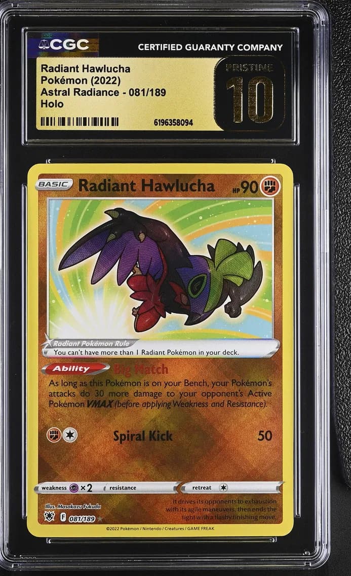 Radiant Hawlucha slab