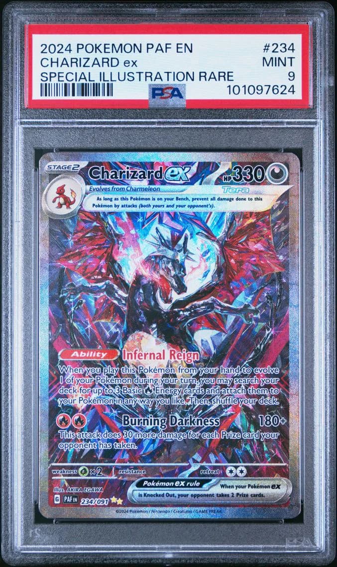 Charizard ex slab