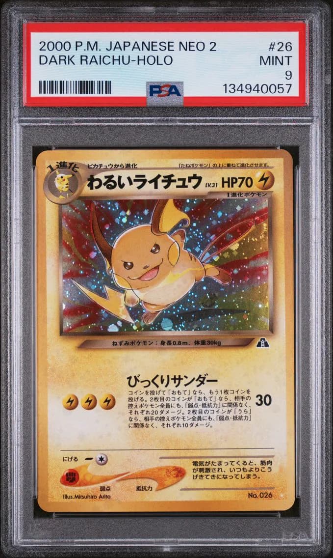 Dark Raichu slab
