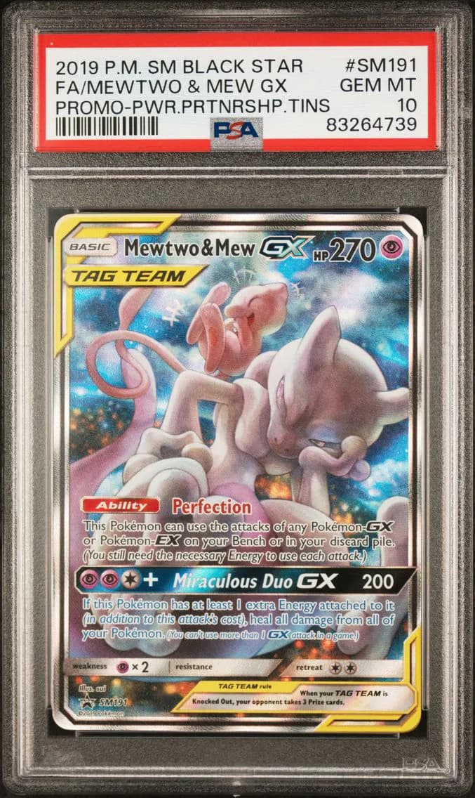 Mewtwo & Mew-GX slab