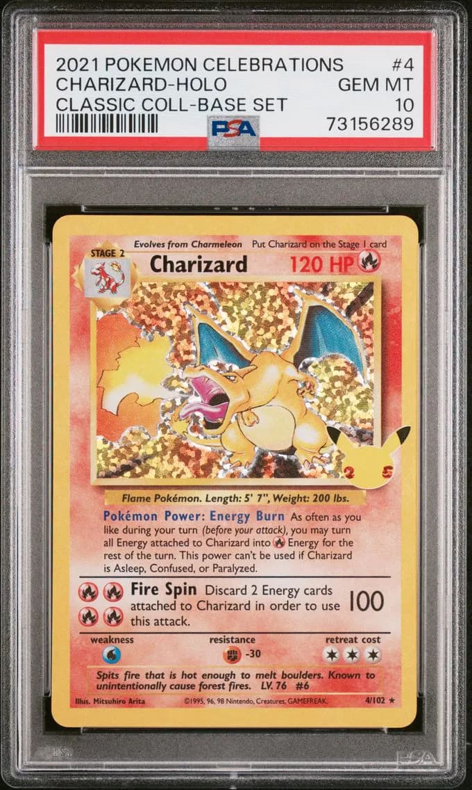 Charizard slab
