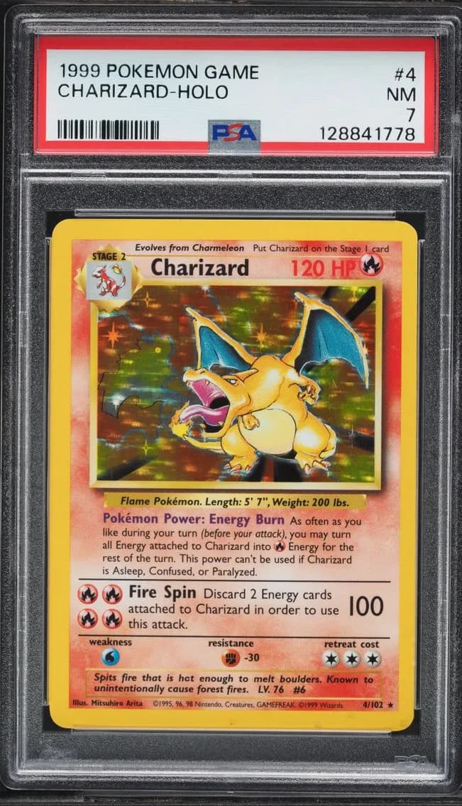 Charizard slab