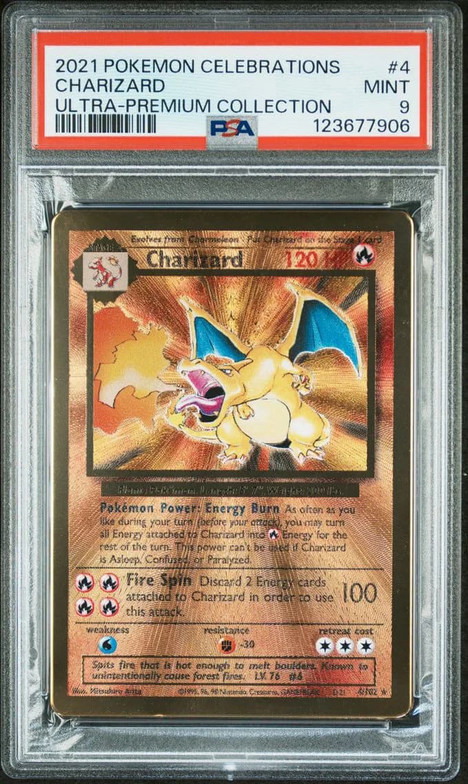 Charizard slab
