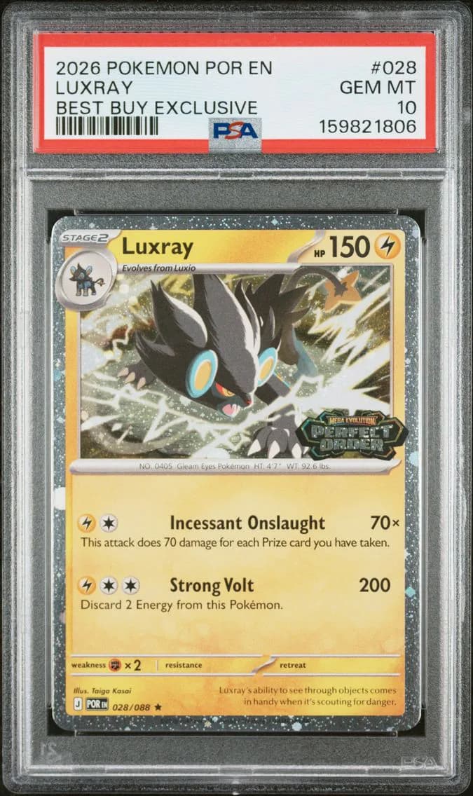 Luxray slab