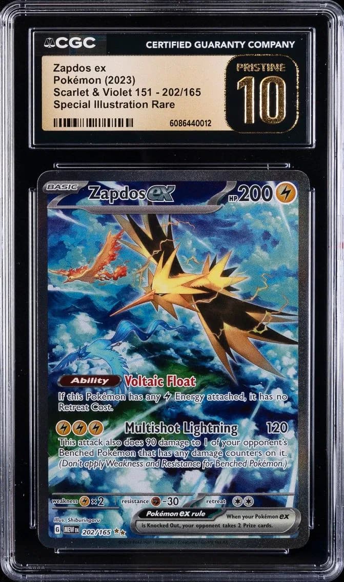 Zapdos ex slab