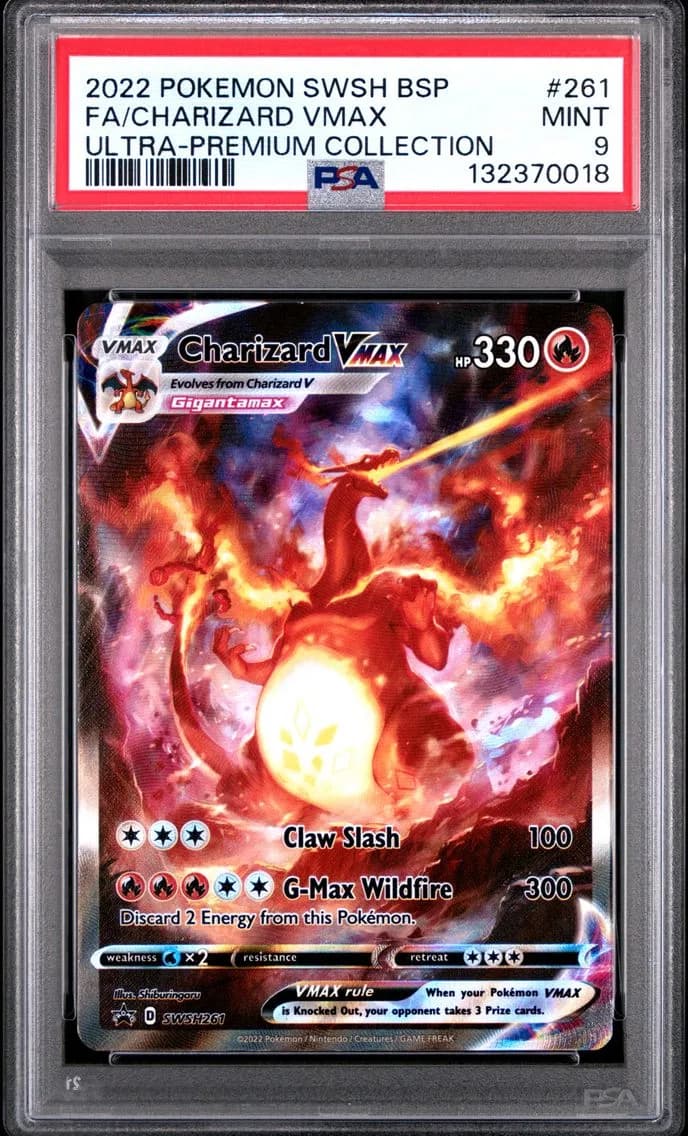 Charizard VMAX slab