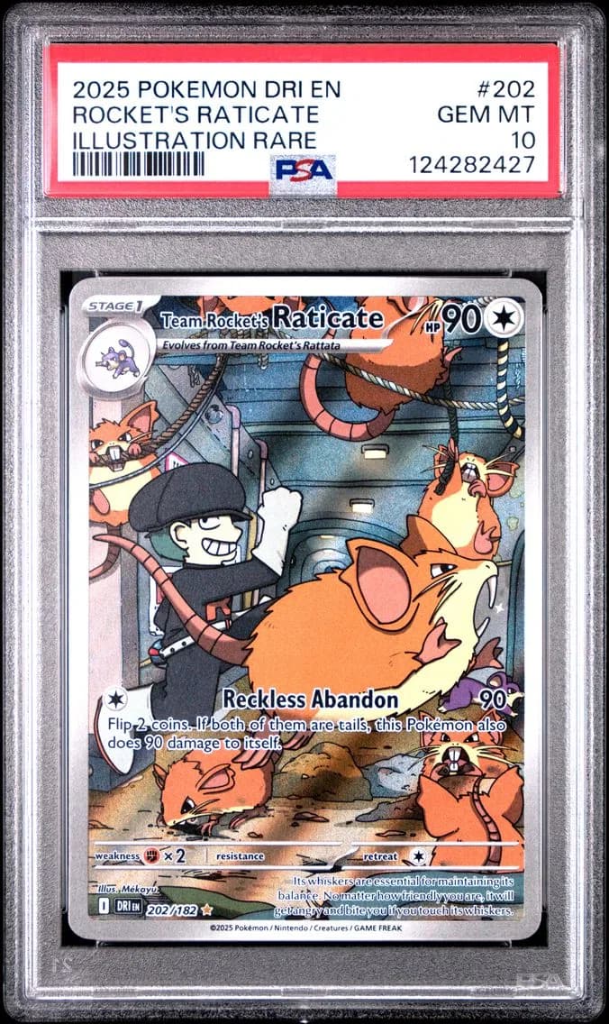 Team Rocket's Raticate slab