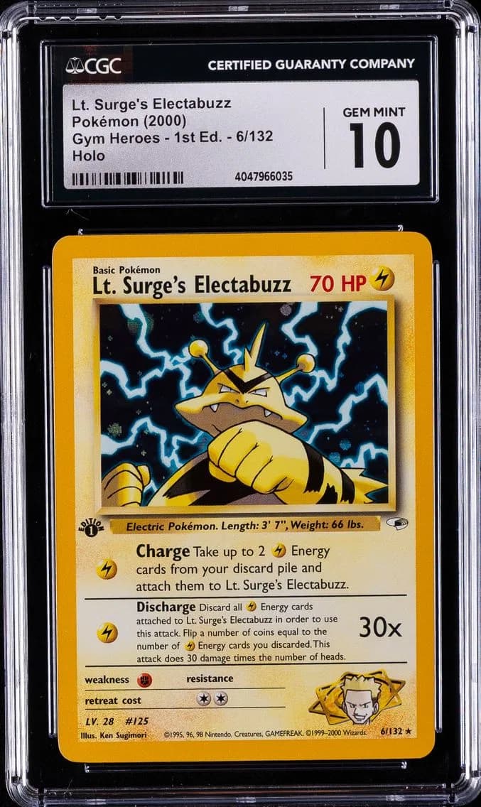 Lt. Surge's Electabuzz slab
