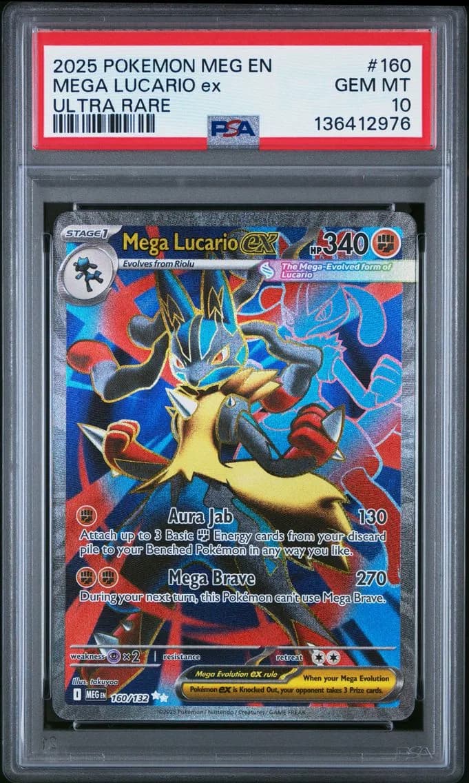Mega Lucario ex slab