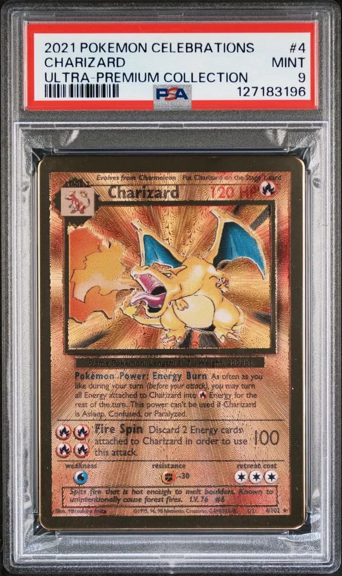 Charizard slab