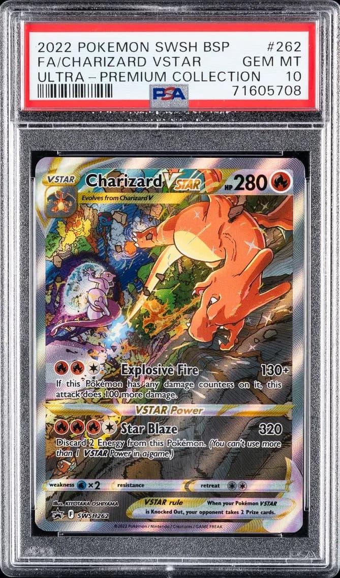 Charizard VSTAR slab