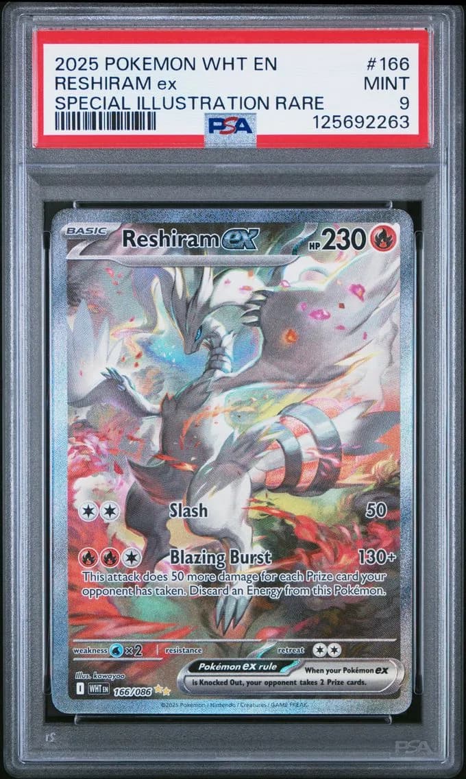 Reshiram ex slab