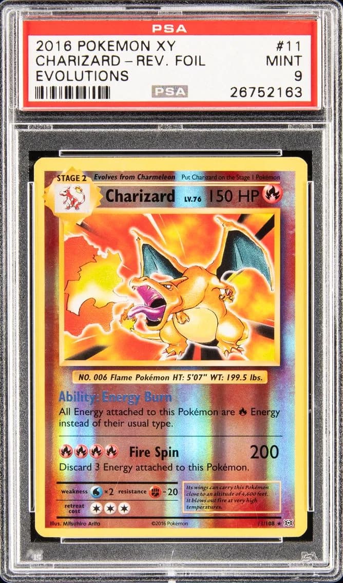 Charizard slab