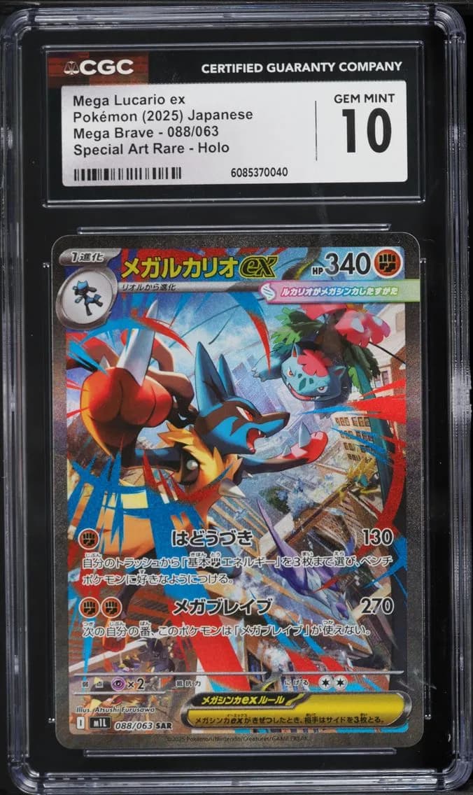 Mega Lucario ex slab