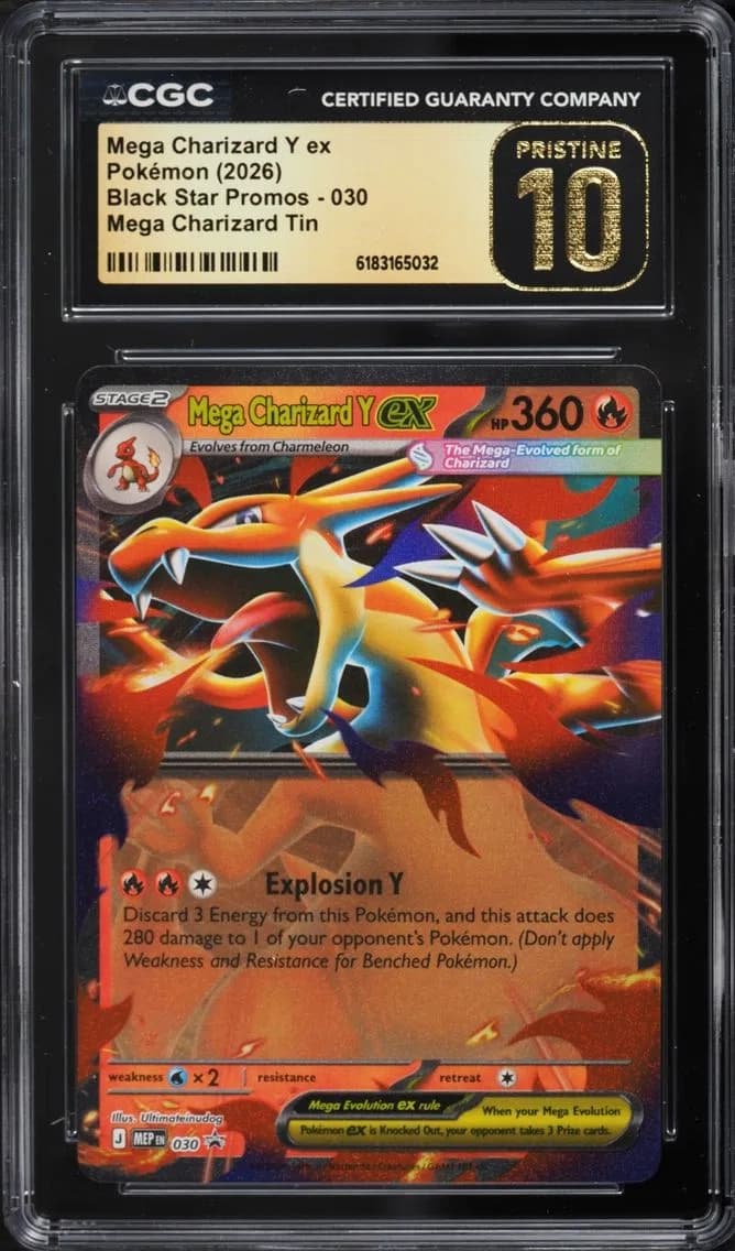 Mega Charizard Y ex slab