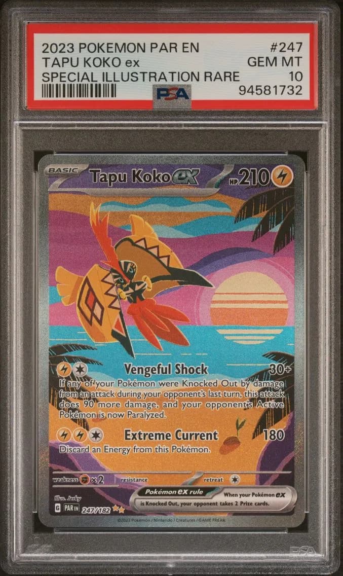 Tapu Koko ex slab