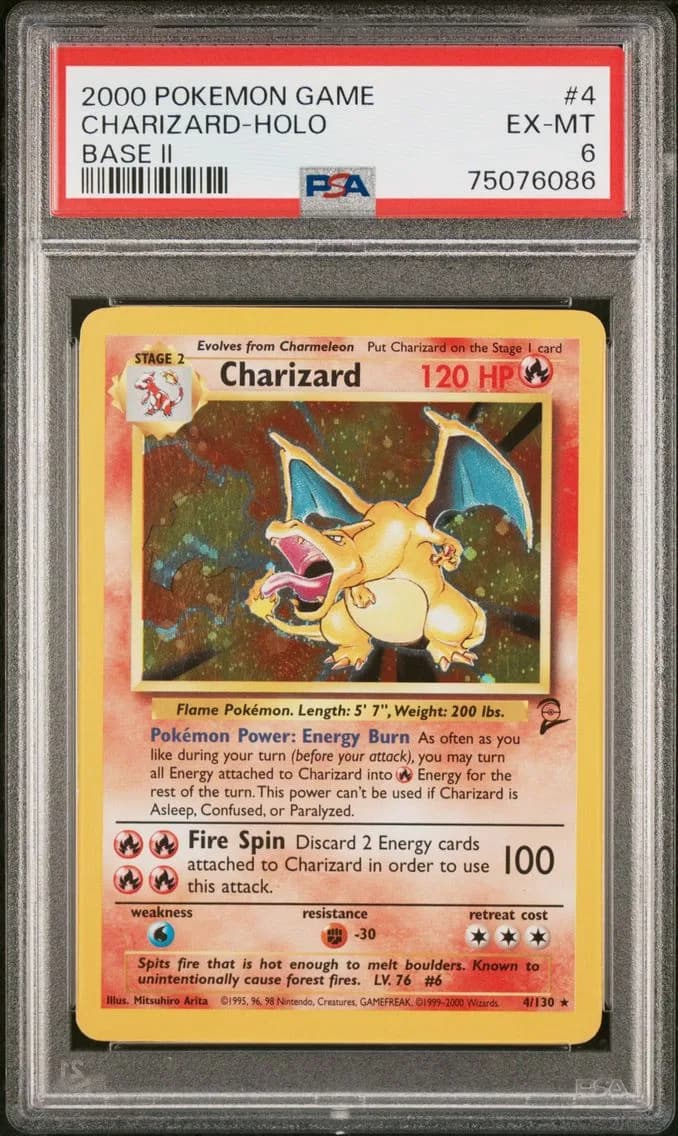 Charizard slab
