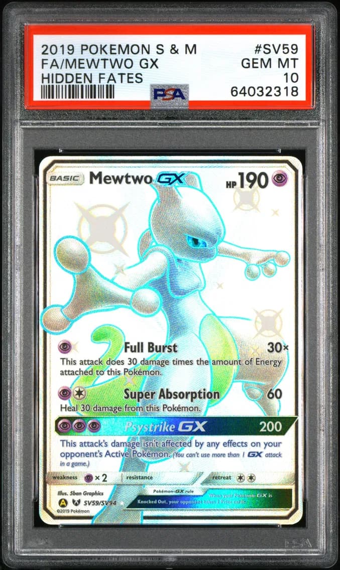 Mewtwo-GX slab