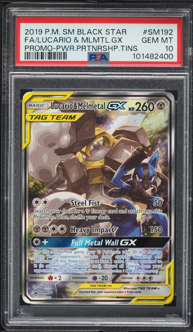 Lucario & Melmetal-GX slab