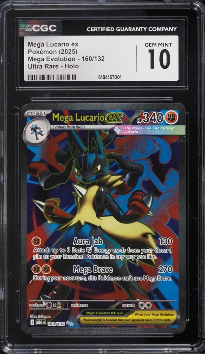 Mega Lucario ex slab
