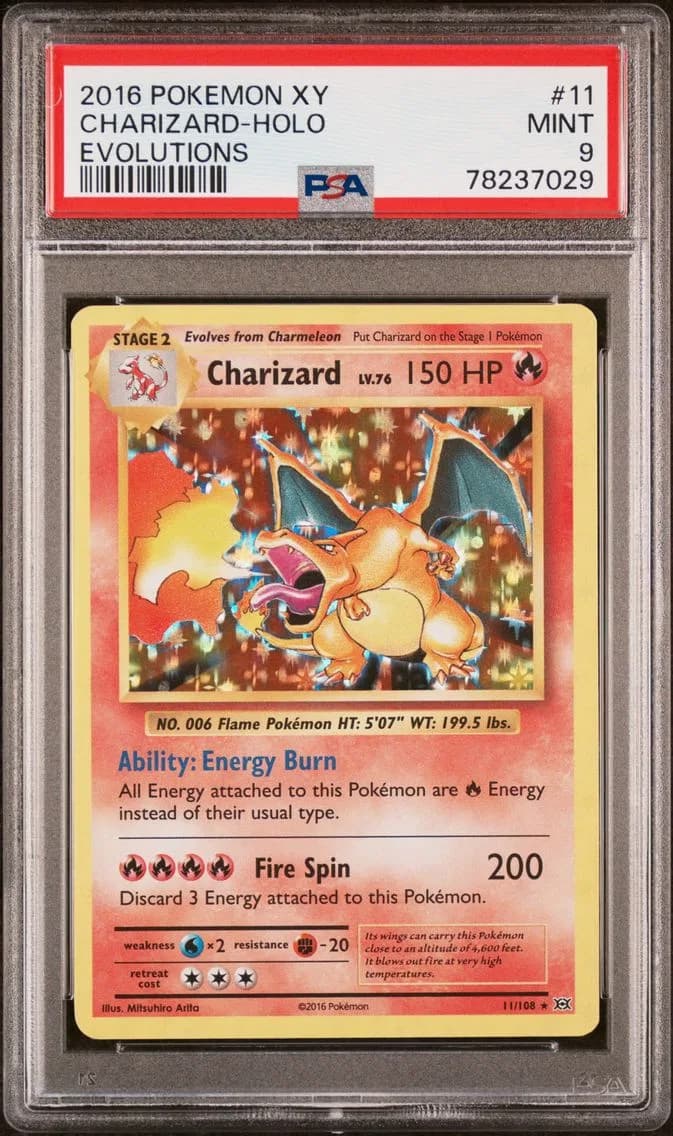 Charizard slab
