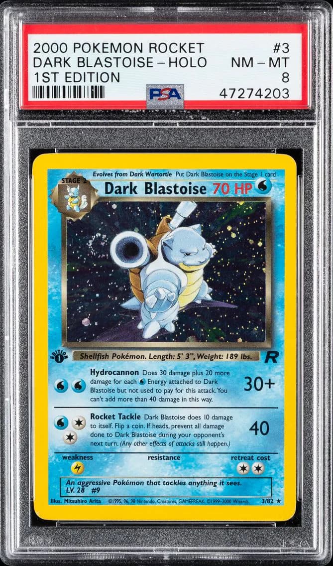 Dark Blastoise slab
