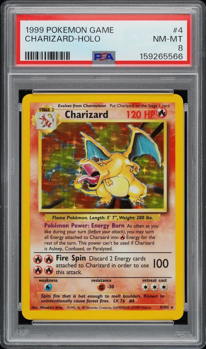 Charizard slab