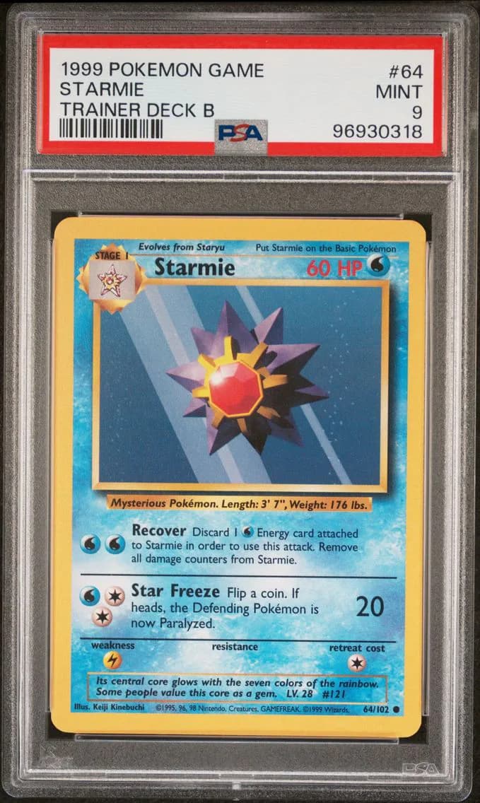 Starmie slab
