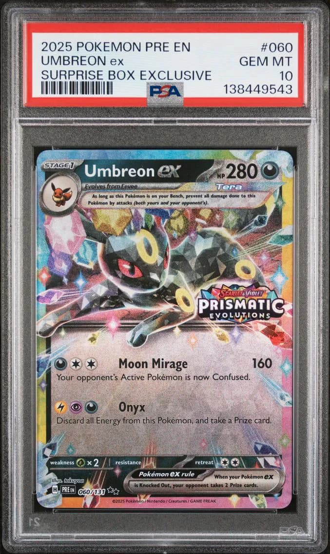 Umbreon ex slab