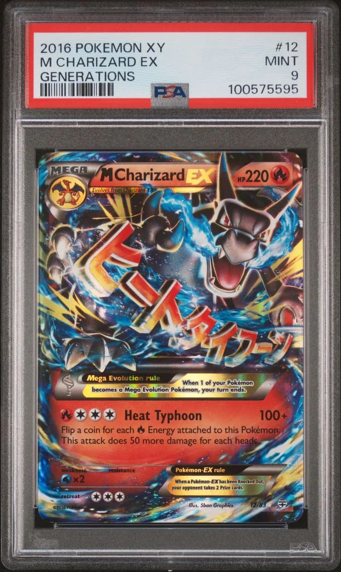 M Charizard-EX slab