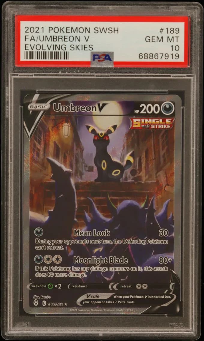Umbreon V slab
