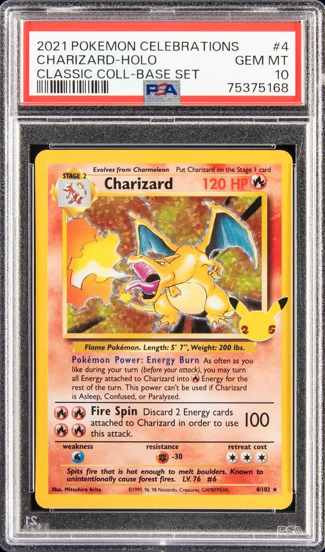 Charizard slab