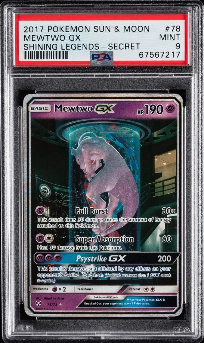 Mewtwo-GX slab