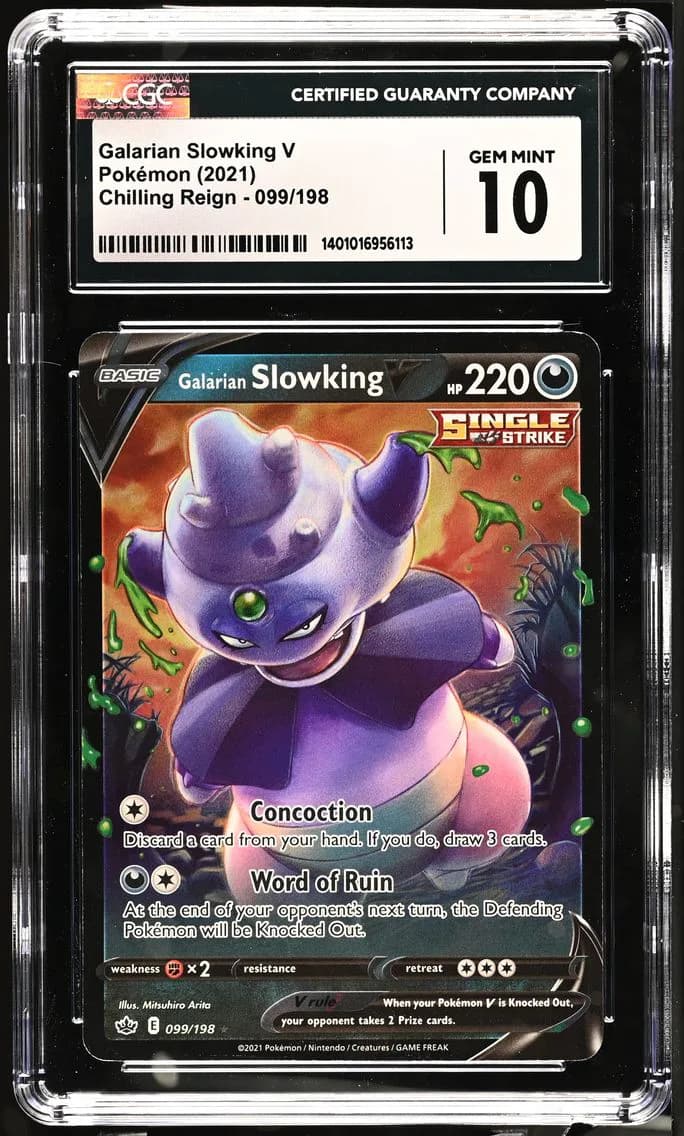 Galarian Slowking V slab