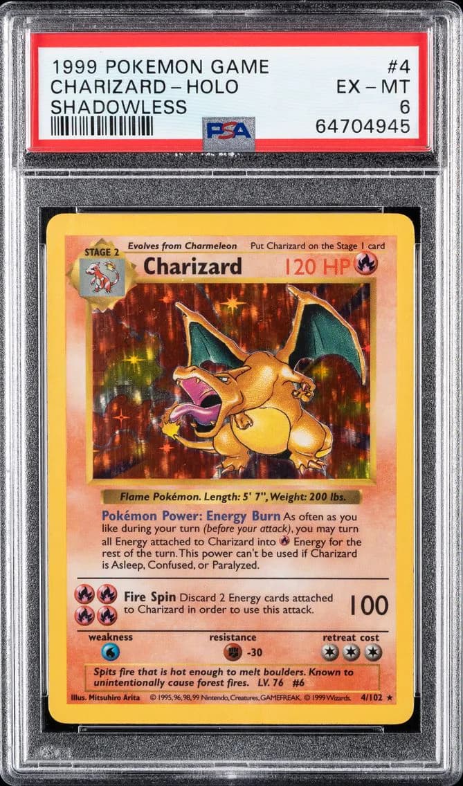 Charizard slab