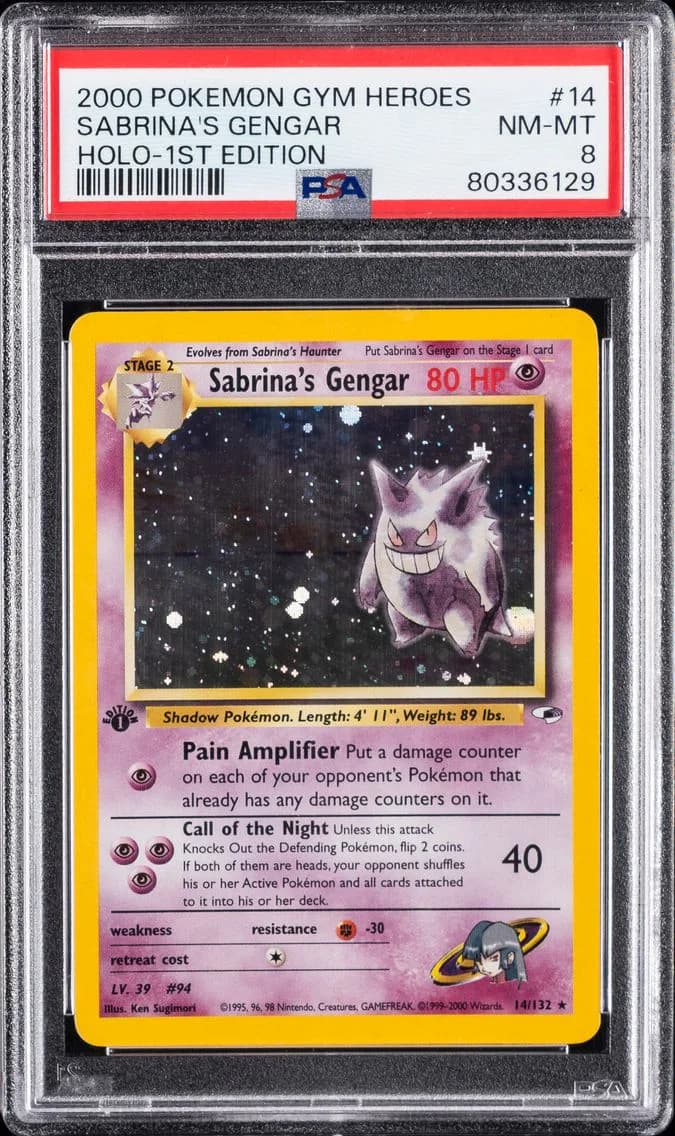 Sabrina's Gengar slab