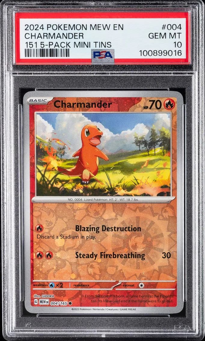 Charmander slab