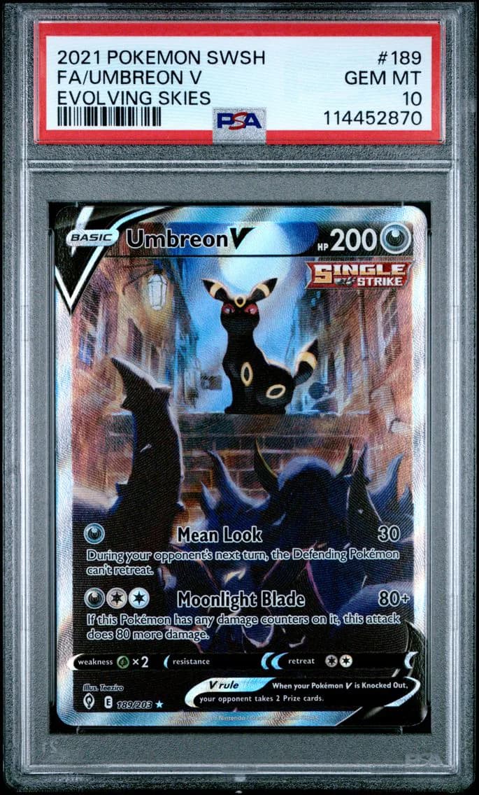 Umbreon V slab