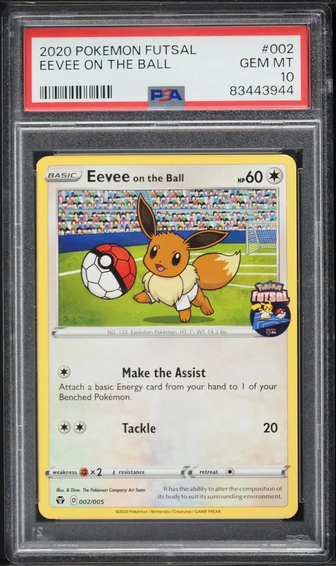 Eevee on the Ball slab