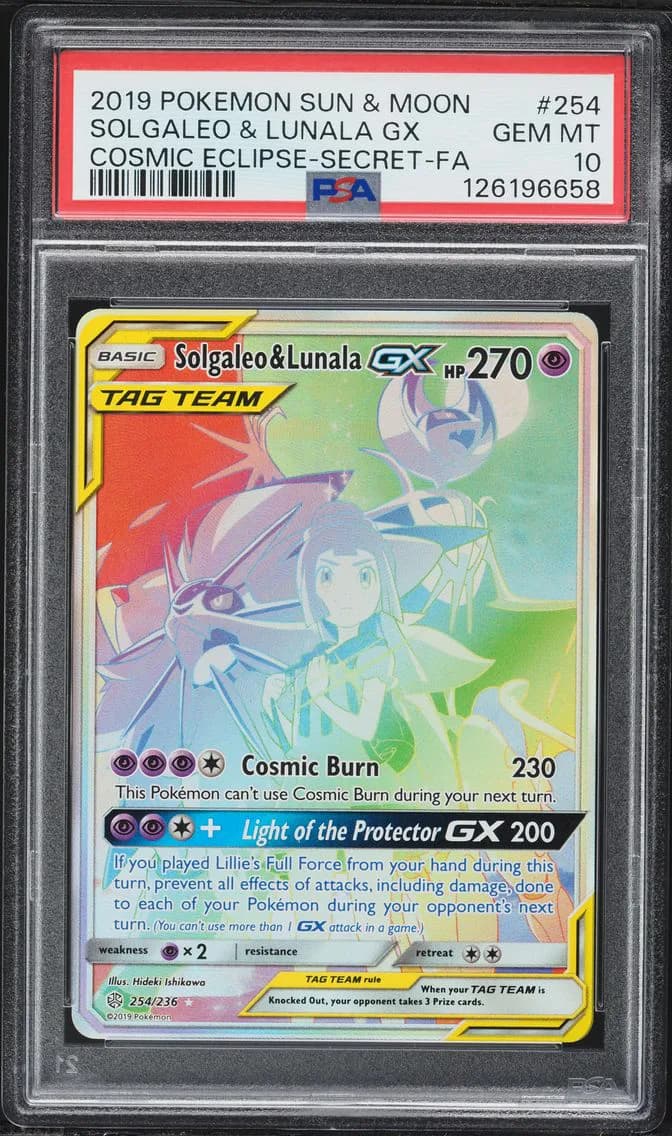 Solgaleo & Lunala-GX slab