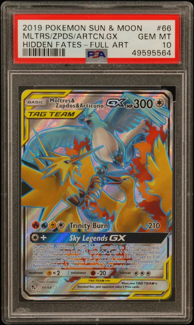 Moltres & Zapdos & Articuno-GX slab