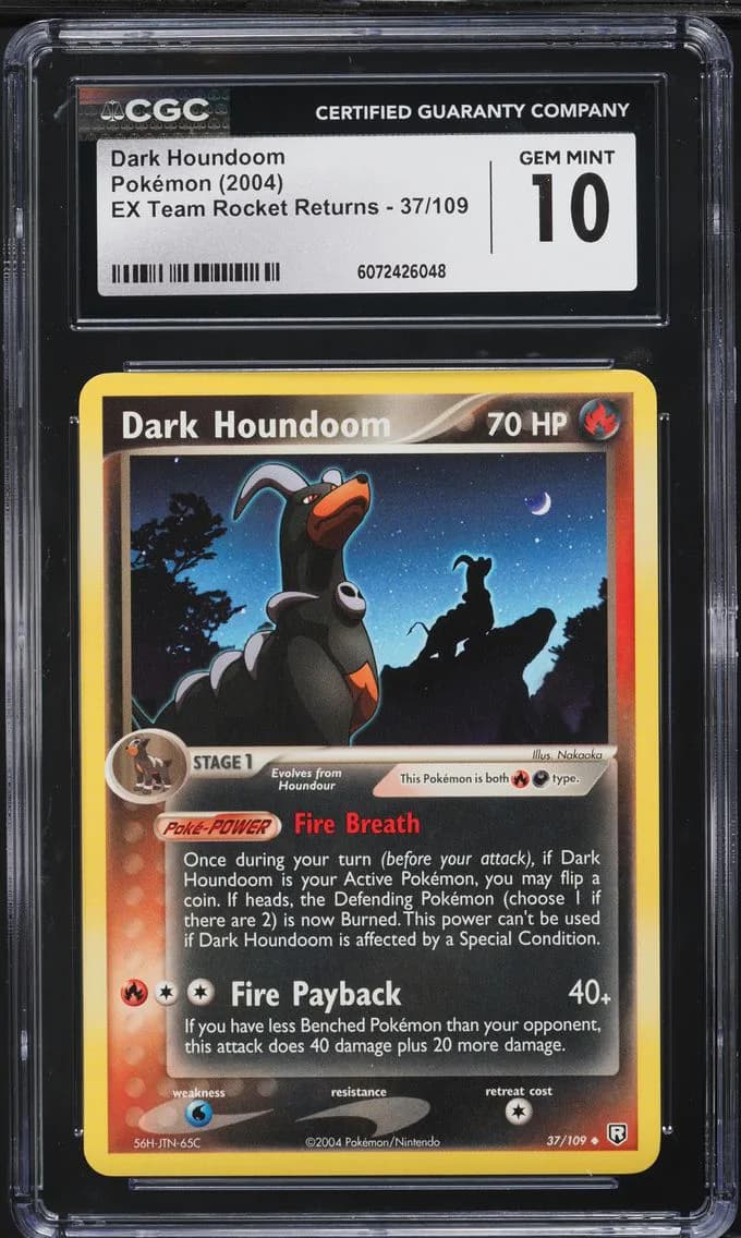 Dark Houndoom slab