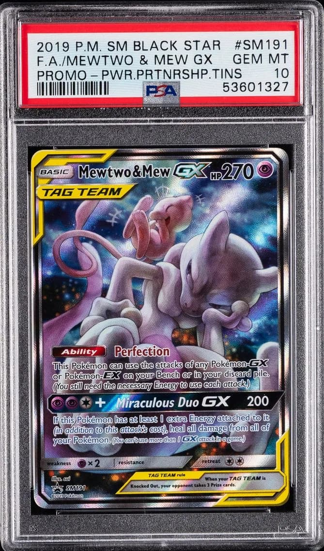 Mewtwo & Mew-GX slab